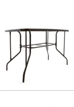 VCM. 5er Bistroset Garnitur Sitzgruppe Gartengarnitur Glastisch Eckig Beige Beige -WOHN-ESSZIMMER Verkäufe unnamed file 1960