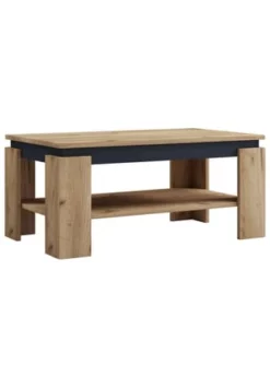 VCM. - My Home Holz Beistelltisch Couchtisch Sofatisch Wohnzimmertisch Rolas Honig-Eiche / Schwarz -WOHN-ESSZIMMER Verkäufe unnamed file 199