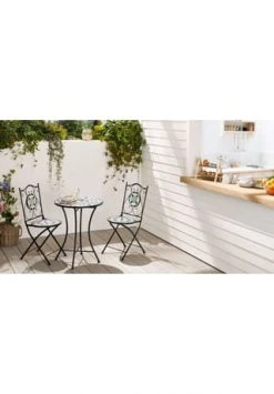 PURE DAY Outdoor-Möbel-Set, 3-tlg. Viola Grau -WOHN-ESSZIMMER Verkäufe unnamed file 2042