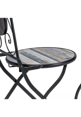 PURE DAY Outdoor-Möbel-Set, 3-tlg. Miriam Grau 4 PURE DAY Outdoor-Möbel-Set, 3-tlg. Miriam Grau – Bild 2