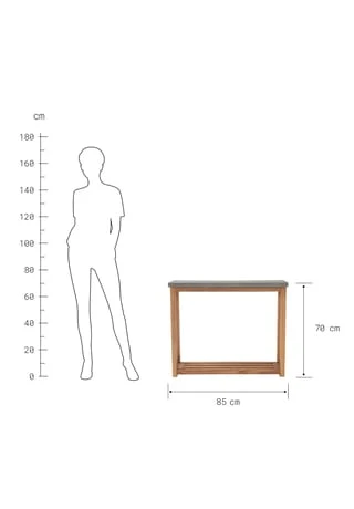 BUTLERS® CONCRETE Konsole Mit Zementplatte 6 BUTLERS® CONCRETE Konsole Mit Zementplatte – Bild 4