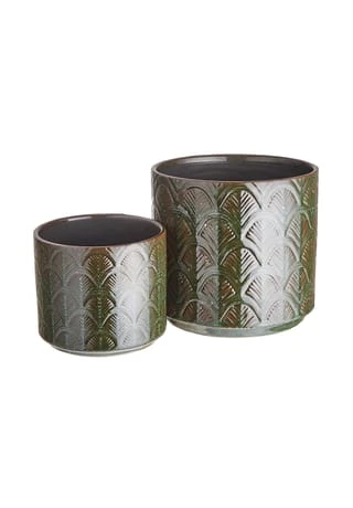 BUTLERS® LEAVES Blumentopf Ø16cm 6 BUTLERS® LEAVES Blumentopf Ø16cm – Bild 4