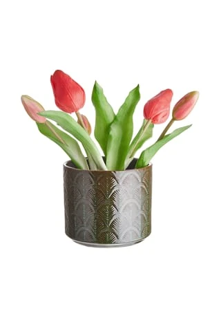 BUTLERS® LEAVES Blumentopf Ø12cm 4 BUTLERS® LEAVES Blumentopf Ø12cm – Bild 2