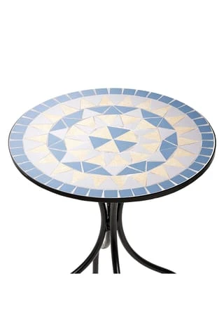 BUTLERS® PALAZZO Bistrotisch Blau-Creme 5 BUTLERS® PALAZZO Bistrotisch Blau-Creme – Bild 3