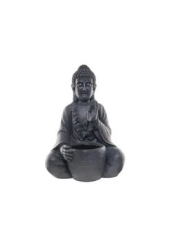 BUTLERS® BUDDHA Statue Mit Blumentopf Höhe 69cm