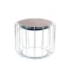 Kayoom Beistelltische Beistelltisch / Pouf Comfortable 110 Petrol / Silber 1 Kayoom Beistelltische Beistelltisch / Pouf Comfortable 110 Petrol / Silber -WOHN-ESSZIMMER Verkäufe unnamed file 228