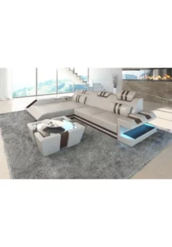 SOFA DREAMS Ecksofa Apollonia L Beige-braun -WOHN-ESSZIMMER Verkäufe unnamed file 270