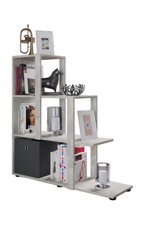 VCM. - My Home Holz Stand Treppenregal Stufenregal Standregal Raumteiler Bücherregal Slando Gesamt: Breite 105cm, Höhe 106cm, Tiefe 33cm 3 VCM. - My Home Holz Stand Treppenregal Stufenregal Standregal Raumteiler Bücherregal Slando Gesamt: Breite 105cm, Höhe 106cm, Tiefe 33cm