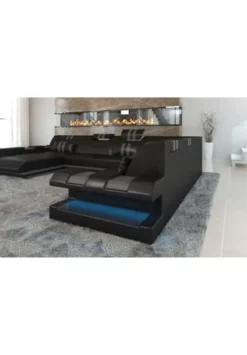 SOFA DREAMS XXL Wohnlandschaft Leder Apollonia Schwarz-grau 13 SOFA DREAMS XXL Wohnlandschaft Leder Apollonia Schwarz-grau -WOHN-ESSZIMMER Verkäufe unnamed file 308