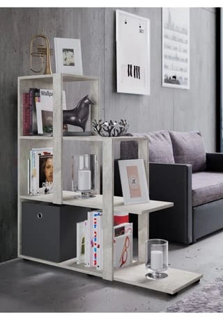 VCM. - My Home Holz Stand Treppenregal Stufenregal Standregal Raumteiler Bücherregal Slando Gesamt: Breite 105cm, Höhe 106cm, Tiefe 33cm 4 VCM. - My Home Holz Stand Treppenregal Stufenregal Standregal Raumteiler Bücherregal Slando Gesamt: Breite 105cm, Höhe 106cm, Tiefe 33cm – Bild 2