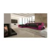 SOFA DREAMS Ecksofa Leder Arezzo Schwarz-pink 2 SOFA DREAMS Ecksofa Leder Arezzo Schwarz-pink -WOHN-ESSZIMMER Verkäufe unnamed file 388