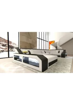 SOFA DREAMS Wohnlandschaft Leder Arezzo Weiß-schwarz 10 SOFA DREAMS Wohnlandschaft Leder Arezzo Weiß-schwarz -WOHN-ESSZIMMER Verkäufe unnamed file 410