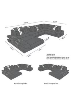 SOFA DREAMS Wohnlandschaft Leder Venedig Schwarz-pink 15 SOFA DREAMS Wohnlandschaft Leder Venedig Schwarz-pink -WOHN-ESSZIMMER Verkäufe unnamed file 428