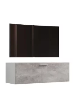 VCM. - My Media Holz TV Wandboard Hänge Lowboard Fernsehschrank Hängend Wandschrank Tisch Fernso