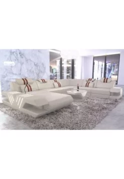 SOFA DREAMS XXL Wohnlandschaft Leder Venedig Beige-braun 8 SOFA DREAMS XXL Wohnlandschaft Leder Venedig Beige-braun -WOHN-ESSZIMMER Verkäufe unnamed file 445