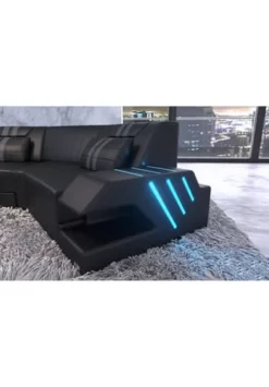 SOFA DREAMS Wohnlandschaft Leder Venedig C Schwarz-grau 10 SOFA DREAMS Wohnlandschaft Leder Venedig C Schwarz-grau -WOHN-ESSZIMMER Verkäufe unnamed file 462