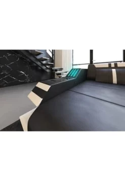 SOFA DREAMS Ecksofa Leder Ravenna Schwarz-weiß 10 SOFA DREAMS Ecksofa Leder Ravenna Schwarz-weiß -WOHN-ESSZIMMER Verkäufe unnamed file 494