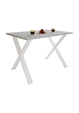 VCM. - My Home Premium Holz Esstisch Küchentisch Speisetisch Tisch Xona X Weiß 3 VCM. - My Home Premium Holz Esstisch Küchentisch Speisetisch Tisch Xona X Weiß