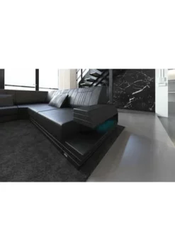 SOFA DREAMS XXL Wohnlandschaft Leder Ravenna Schwarz 11 SOFA DREAMS XXL Wohnlandschaft Leder Ravenna Schwarz -WOHN-ESSZIMMER Verkäufe unnamed file 548