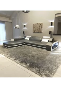 SOFA DREAMS Ecksofa Leder Prato Grau-weiß 10 SOFA DREAMS Ecksofa Leder Prato Grau-weiß -WOHN-ESSZIMMER Verkäufe unnamed file 564