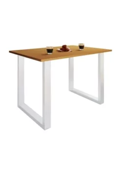 VCM. - My Home Premium Holz Esstisch Küchentisch Speisetisch Tisch Xona U Weiß