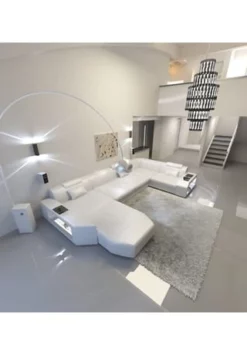 SOFA DREAMS Wohnlandschaft Leder Presto Weiß -WOHN-ESSZIMMER Verkäufe unnamed file 583