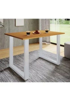 VCM. - My Home Premium Holz Esstisch Küchentisch Speisetisch Tisch Xona U Weiß -WOHN-ESSZIMMER Verkäufe unnamed file 60