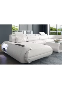 SOFA DREAMS Wohnlandschaft Leder Rimini Weiß -WOHN-ESSZIMMER Verkäufe unnamed file 607