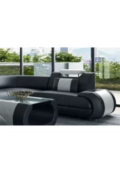 SOFA DREAMS Wohnlandschaft Leder Rimini Schwarz-weiß -WOHN-ESSZIMMER Verkäufe unnamed file 615