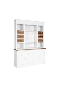 BUTLERS® CAMPAGNE Buffetschrank, 2-tlg. Gesamt: Breite 162cm, Höhe 218cm, Tiefe 43cm