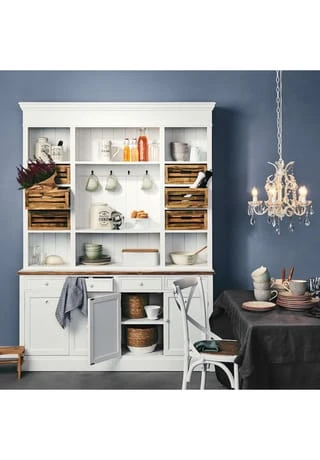 BUTLERS® CAMPAGNE Buffetschrank, 2-tlg. Gesamt: Breite 162cm, Höhe 218cm, Tiefe 43cm 4 BUTLERS® CAMPAGNE Buffetschrank, 2-tlg. Gesamt: Breite 162cm, Höhe 218cm, Tiefe 43cm – Bild 2