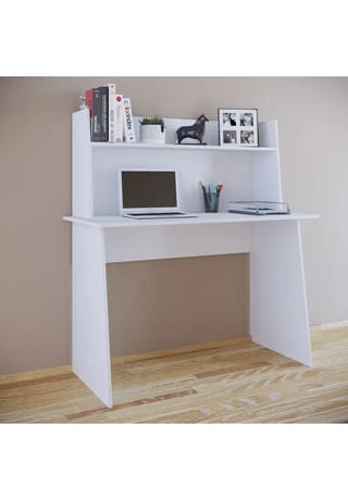 VCM. - My Office Holz Schreibtisch Büro Regal Hoher Computertisch Hoch Büroregal Masola Maxi A Gesamt: Breite 106cm, Höhe 50cm, Tiefe 26cm 5 VCM. - My Office Holz Schreibtisch Büro Regal Hoher Computertisch Hoch Büroregal Masola Maxi A Gesamt: Breite 106cm, Höhe 50cm, Tiefe 26cm – Bild 3