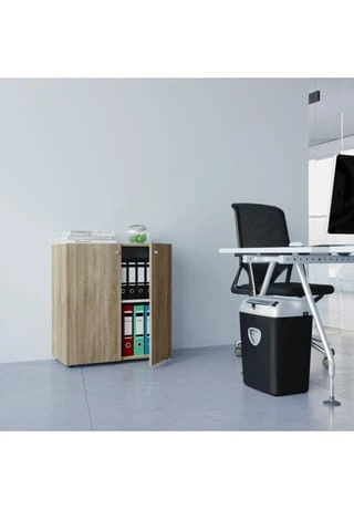 VCM. - My Office Büroschrank Bücher Ordner Aktenschrank Büromöbel Schrank Lona 2-fach Drehtüren Gesamt: Breite 70cm, Höhe 74cm, Tiefe 40cm 5 VCM. - My Office Büroschrank Bücher Ordner Aktenschrank Büromöbel Schrank Lona 2-fach Drehtüren Gesamt: Breite 70cm, Höhe 74cm, Tiefe 40cm – Bild 3