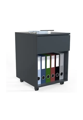 VCM. - My Office Rollcontainer Beistellcontainer Bürocontainer Rollen Rollbar Dalosa 1 Schublade Anthrazit 3 VCM. - My Office Rollcontainer Beistellcontainer Bürocontainer Rollen Rollbar Dalosa 1 Schublade Anthrazit