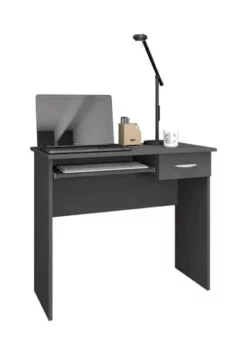 VCM. - My Office Holz Schreibtisch Computertisch Tastaturauszug Schublade Bürotisch Arusa Gesamt: Breite 85cm, Höhe 75cm, Tiefe 50cm