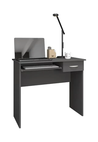 VCM. - My Office Holz Schreibtisch Computertisch Tastaturauszug Schublade Bürotisch Arusa Gesamt: Breite 85cm, Höhe 75cm, Tiefe 50cm 3 VCM. - My Office Holz Schreibtisch Computertisch Tastaturauszug Schublade Bürotisch Arusa Gesamt: Breite 85cm, Höhe 75cm, Tiefe 50cm