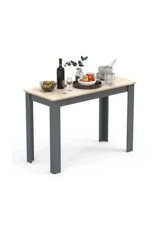 VCM. - My Home Holz Esstisch Küchentisch Tisch Esal 110 X 50 Cm Weiß 3 VCM. - My Home Holz Esstisch Küchentisch Tisch Esal 110 X 50 Cm Weiß