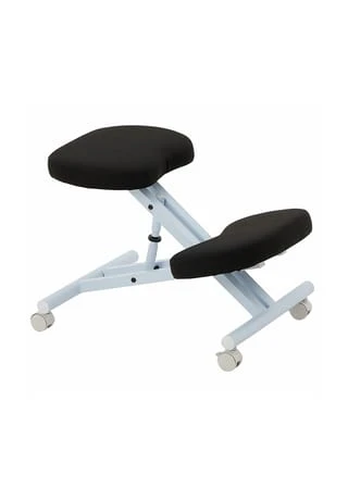 IDIMEX Kniestuhl WOLFGANG In Versch. Farben ROBERT Weiß/ Schwarz 3 IDIMEX Kniestuhl WOLFGANG In Versch. Farben ROBERT Weiß/ Schwarz