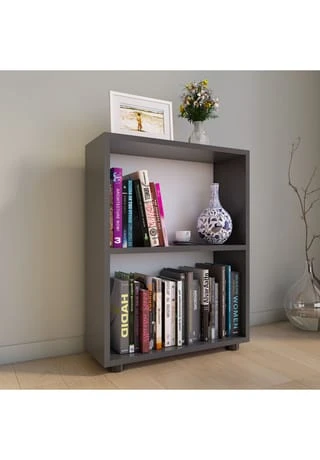 VCM. - My Office Holz Büroregal Stand Regal Bücherregal Deko Bücher Standregal Bulas 2 Fächer Gesamt: Breite 49cm, Höhe 74cm, Tiefe 32cm 4 VCM. - My Office Holz Büroregal Stand Regal Bücherregal Deko Bücher Standregal Bulas 2 Fächer Gesamt: Breite 49cm, Höhe 74cm, Tiefe 32cm – Bild 2