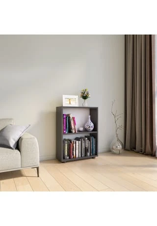 VCM. - My Office Holz Büroregal Stand Regal Bücherregal Deko Bücher Standregal Bulas 2 Fächer Gesamt: Breite 49cm, Höhe 74cm, Tiefe 32cm 5 VCM. - My Office Holz Büroregal Stand Regal Bücherregal Deko Bücher Standregal Bulas 2 Fächer Gesamt: Breite 49cm, Höhe 74cm, Tiefe 32cm – Bild 3