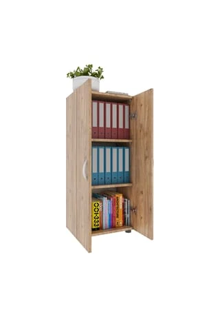 VCM. - My Office Büroschrank Bücher Ordner Aktenschrank Büromöbel Schrank Ulas 3-fach Drehtüren Gesamt: Breite 49cm, Höhe 108cm, Tiefe 34cm 3 VCM. - My Office Büroschrank Bücher Ordner Aktenschrank Büromöbel Schrank Ulas 3-fach Drehtüren Gesamt: Breite 49cm, Höhe 108cm, Tiefe 34cm