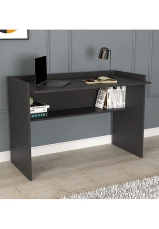 VCM. - My Office Holz Schreibtisch Computertisch Arbeitstisch Bürotisch Büro Ablagefach Tilus L Gesamt: Breite 115cm, Höhe 80cm, Tiefe 58cm 4 VCM. - My Office Holz Schreibtisch Computertisch Arbeitstisch Bürotisch Büro Ablagefach Tilus L Gesamt: Breite 115cm, Höhe 80cm, Tiefe 58cm – Bild 2