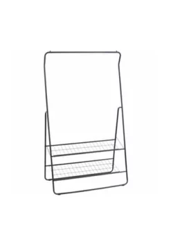 WENKO® Kleiderständer Shiva, Mit Kleiderstange Und 2 Ablagen, Schwarz Schwarz