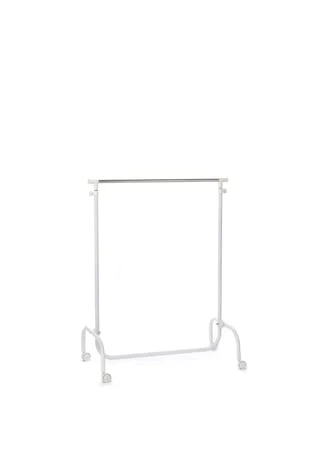 IDIMEX Kleiderständer Auf Rollen, Höhenverstellbar TIGER Weiß 5 IDIMEX Kleiderständer Auf Rollen, Höhenverstellbar TIGER Weiß – Bild 3