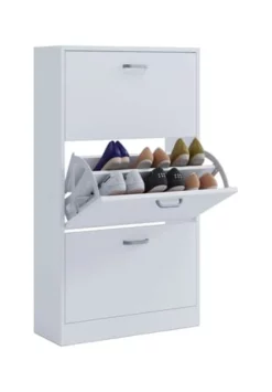 VCM. - My Home Holz Regal Kipper Schuhregal Schuhschrank Dielenmöbel Schuhkipper Serie Sipos