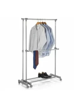 IDIMEX Garderobenständer Auf Rollen, Verstellbar LONDON Grau, Chrom 9 IDIMEX Garderobenständer Auf Rollen, Verstellbar LONDON Grau, Chrom -WOHN-ESSZIMMER Verkäufe unnamed file 919