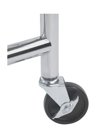 WENKO® Kleiderständer "Profi", Rollbar SILBER 4 WENKO® Kleiderständer "Profi", Rollbar SILBER – Bild 2