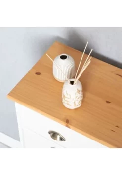 IDIMEX Schuhkipper In Weiß/braun, 2 Klappen COLMAR Weiß/ Braun -WOHN-ESSZIMMER Verkäufe unnamed file 938