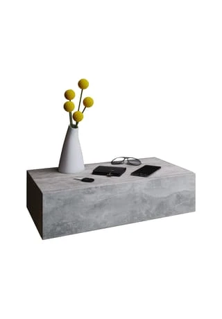 VCM. - My Home Holz Dielenmöbel Flur Dekoregal Wandboard Wandregal Wandschublade Blado Maxi Beton-Optik 3 VCM. - My Home Holz Dielenmöbel Flur Dekoregal Wandboard Wandregal Wandschublade Blado Maxi Beton-Optik