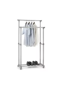 IDIMEX Garderobenwagen Metall Verchromt GROSSO Chrom